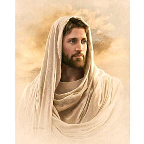 DIY 5D Full Drill Diamond Painting,Jchen(TM) Home Wall Decor 5D Crystal Embroidery Paintings Rhinestone Pasted DIY Diamond Painting Cross Stitch (Religious Jesus: 35x42cm)