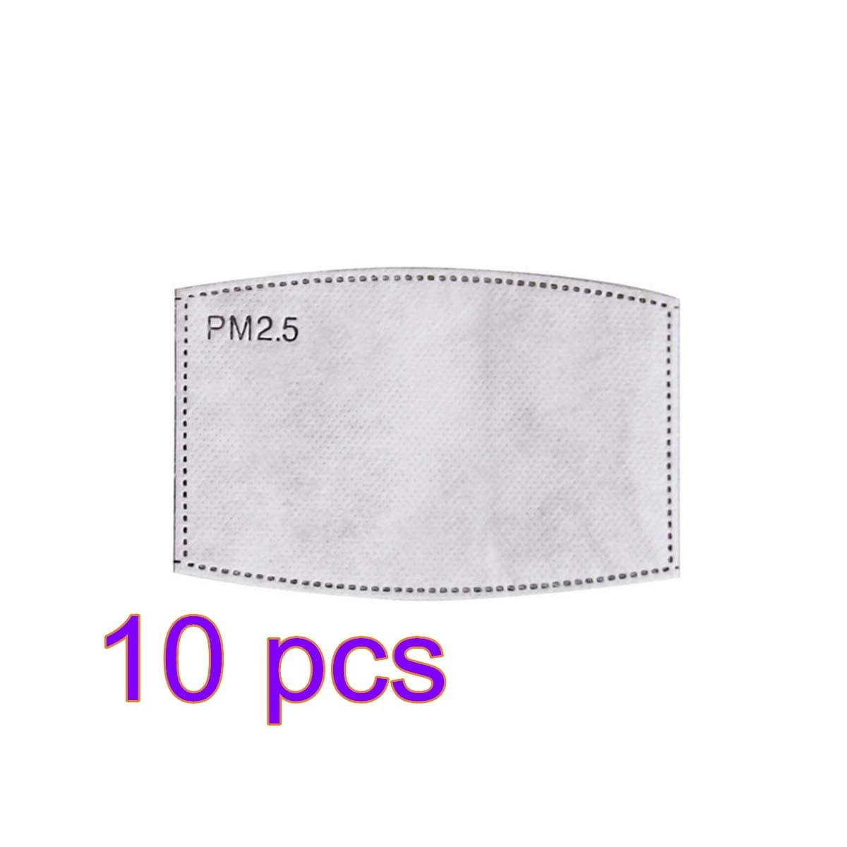 huxa Anti PM2.5 N95 Mask Filter Dustproof Square Arc Active Carbon Filter Protective Filter Breathing Mouth Mask Filter