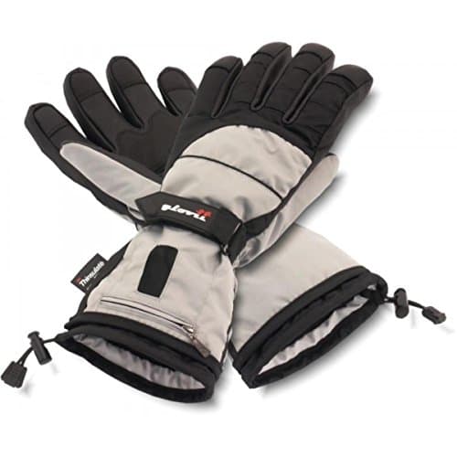 Battery Heated Ski Universal Gloves, up to 8 hours of warmth at one recharge - Glovii (S)