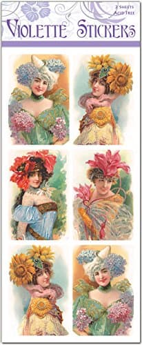 Victorian Lovely Ladies Labels - Bessie