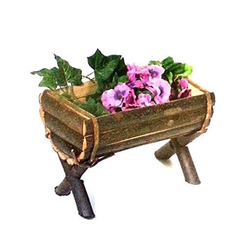 Half Barrel Wooden Planter With Liner