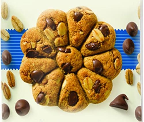 Cachafaz All Natural 3 pack Chocolate chips Whole Wheat High Oleic Sunflower Oil/Essentials Oils and Natural Antioxidants/No Refined Sugar/No White Flour/No Margarine/No Bovine Fat/No HFCS