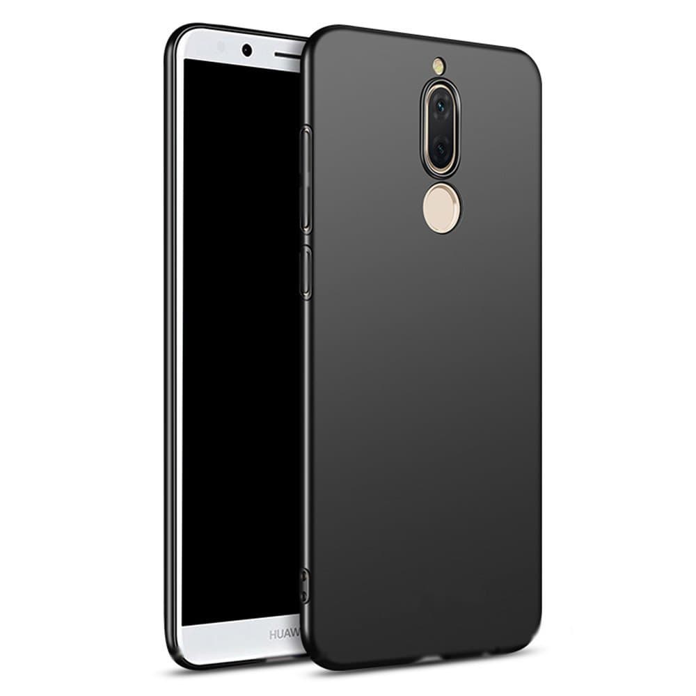 Vooway Black Slim Soft TPU Silicone Case Thin Cover + Screen Protector For Huawei Mate 10 Lite MS50022