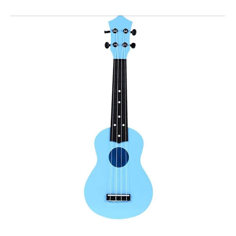 DJ Electron 21" plastic Ukulele for beginner student children Kid Toy best choise Ukulele (21" plastic Ukulele blue)