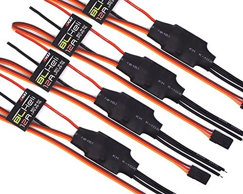 HobbyFans 4x Emax BLHELI 12A Brushless ESC Speed Controller For FPV QAV250 Quadcopter