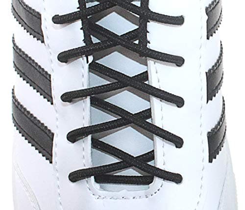 Mshega Round Thin Shoelaces Sneakers Shoe Laces 2 Pair