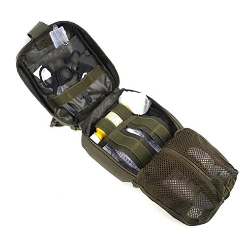 YIR Outdoor Durable Tactical Package First Aid Kit Medical First Aid Utility Pouch Oxford cloth