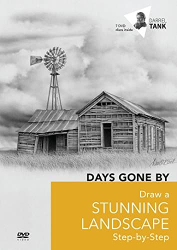 DAYS GONE BY Draw a Stunning Landscape Step-by-Step
