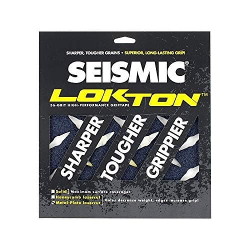 Seismic Lokton 36 Grit Metal Plate Longboard Griptape