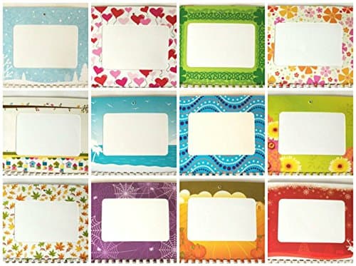 2018 Small Wall Calendar with Picture Frames to Add Your Own Photos from RollinsCafe