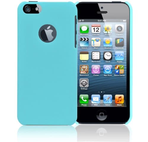 INVELLOP SNAP-ON Hard Case Bumper Cover for Apple iPhone 5 / 5S (Light Blue)