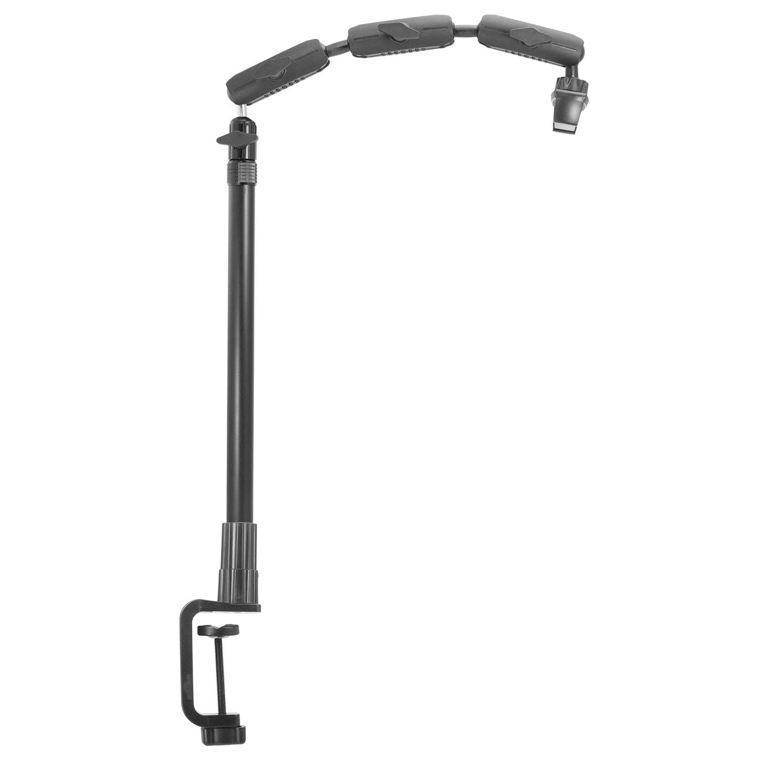 iBolt Stream-Cast Clamp Adjustable Overhead Phone Mount for Live Streaming Tutorial Videos and Photos. Great for Crafters, Bakers, Artists- iPhone Xs, Samsung Galaxy S9, Note 9 Etc. É