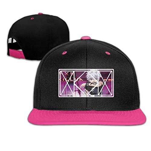 Tom Cool Unisex Hunter X Hunter Killua Baseball Cap Pink