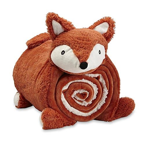 Kids' Cuddle Friend Throw & Pillow - Fox