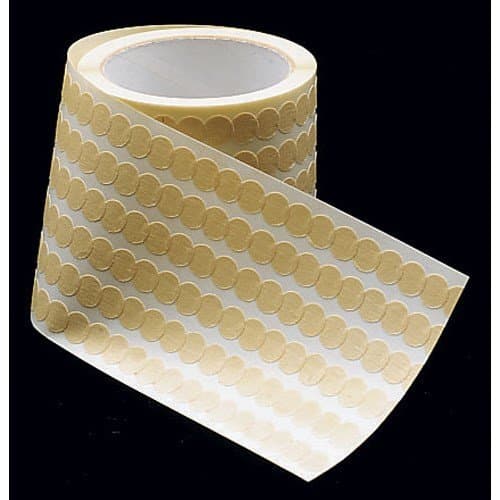 SherconSolder Wave Discs, 1/4", 5,000/Roll 1/4" Paper Solder Wave Discs