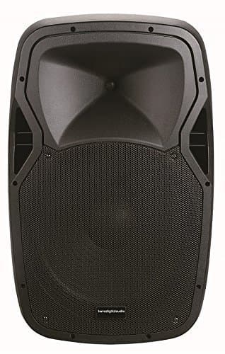 Terra Digital Av TSB15-BT 3000 Watt Portable Battery Powered PA with Bluetooth/SD/USB/FM/2 Wireless Mics