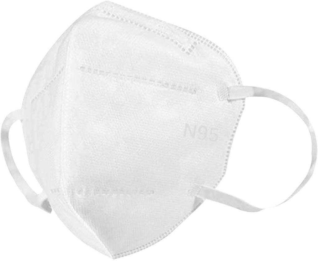 3PCS Disposable 4-Layer KN95 Breathing Masks, Disposable Air Filter Masks Against Dust, Pollution, Particle, Pollen, Smoke, Safety Face Mask