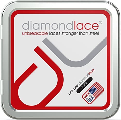 DiamondlaceUnbreakable Heavy Duty Hiking Work Boot and Shoe Replacement Laces (1 Pair)