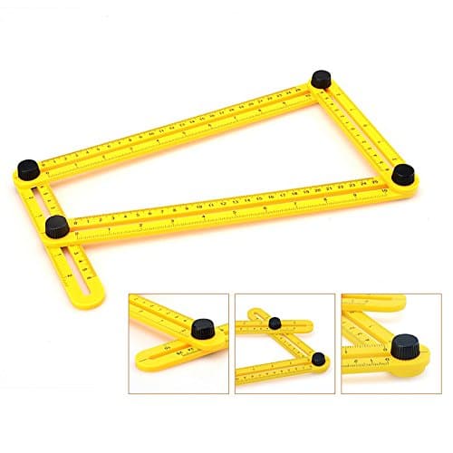 Angleizer Template Tool , Measures Multi Angle &amp; Form Angle-izer Ruler / Measuring Angle Ruler Template Tool for All Kinds Of Craftsman Handymen with a level