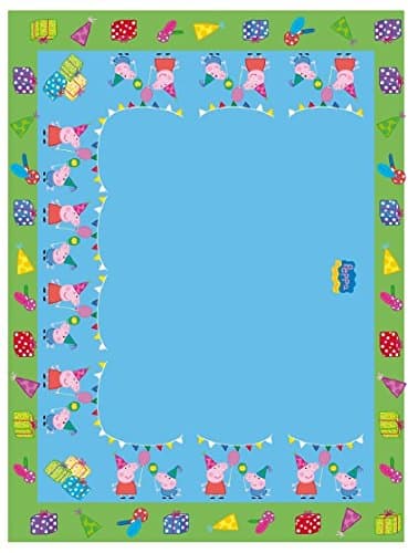 SIAD 33800   Peppa Pig Plastic Tablecloth (120 X 180 Cm)