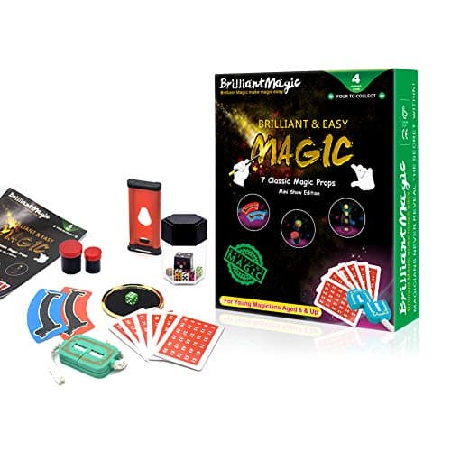 BrilliantMagic Magic Tricks for Kids Classic Kids Magic Set Children Magic Kit(Green)