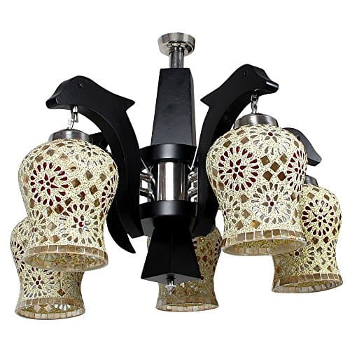 Lexton DL-074 Suspended Lights Decorative Chandelier (Multicolour)