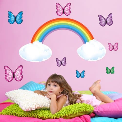 Mona Melisa Designs, Big Peel and Stick Decal, Rainbow