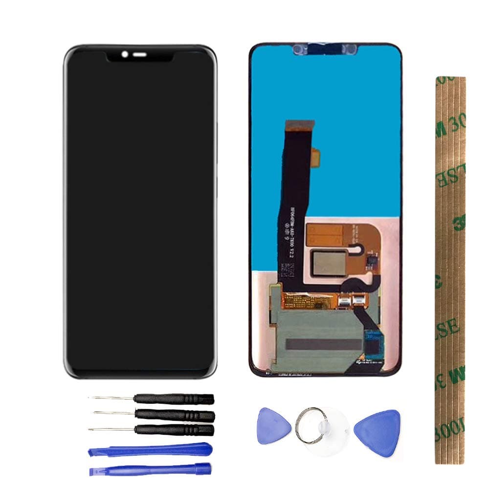 LCD Display & Replacement Touch Screen Digitizer Assembly with Free Tools for Hua-wei Mate 20 Pro LYA-L09 LYA-L0C LYA-L29 Mate20 Pro UD MT20 Pro Black