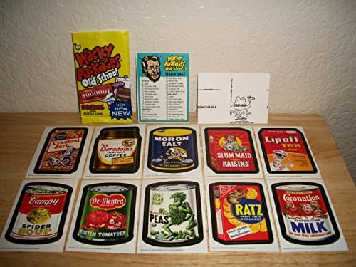 2011 Wacky Packages Old School Series3 Complete 1967 LUDLOW Set + Checklist &amp; Wrapper!!