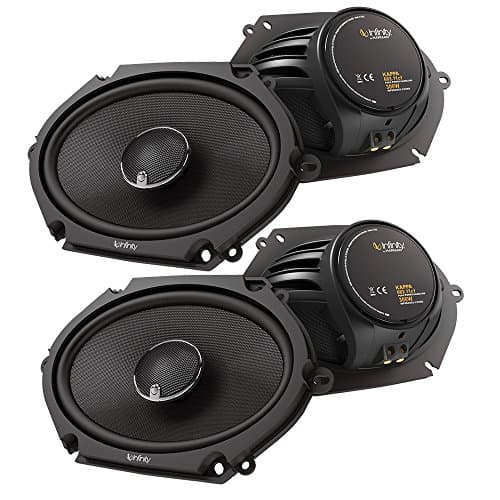 (2X) Infinity Kappa 682.11cf 6" x 8" / 5" x 7" 2-Way Kappa Series Coaxial Car Speakers