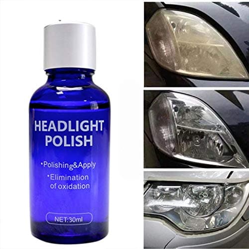 HRLYL Headlight Restoration Kit, Headlight Clear Restoration Fluid Liquid, Restore High Density Headlight Polish,So Nice HRLYL Keep Clear Headlight (Multicolor)