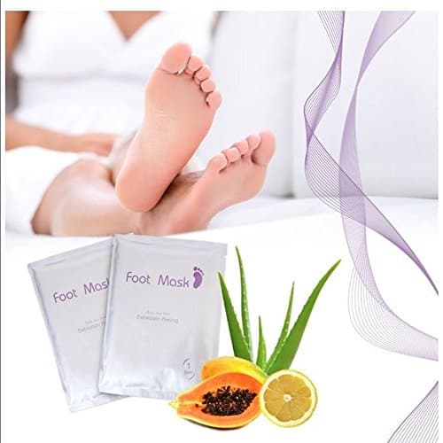 Exfoliating Peel Foot Mask Socks Remove Callus Hard & Dead Skin for Perfect Baby Soft Feet (1 Pair)