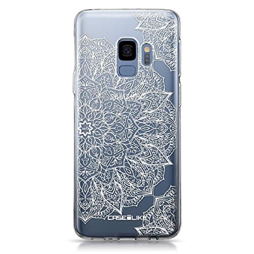 CASEiLike Samsung S9 case, Mandala Art 2091 Pattern TPU Case Bumper Snap-on Back Cover for Samsung Galaxy S9