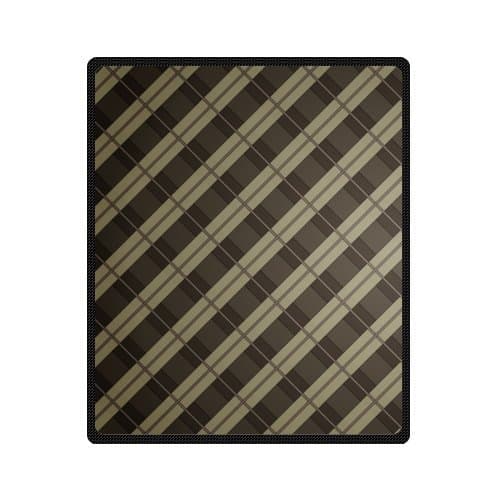 50"x 60" (Medium) Fleece Throw Blanket Super Soft Warm Plaid Lightweight Fleece Blanket