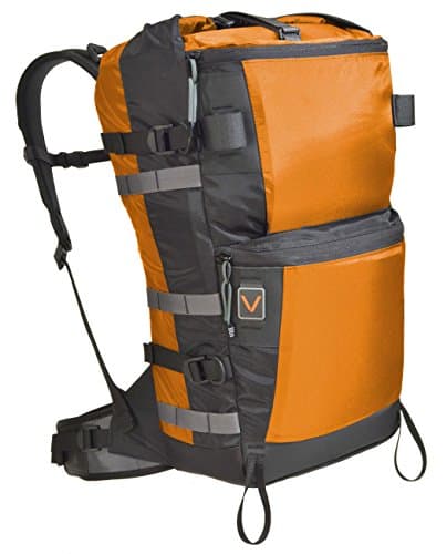 VenTerra Men's Bivy 35 Hiking Backpack, Orange, Large