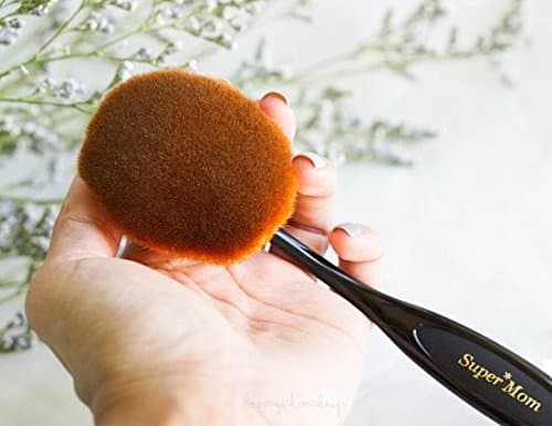 New! Super Definition Face Brush for Professional Makeup & Best Foundation Brush (Size L) Pack of 2