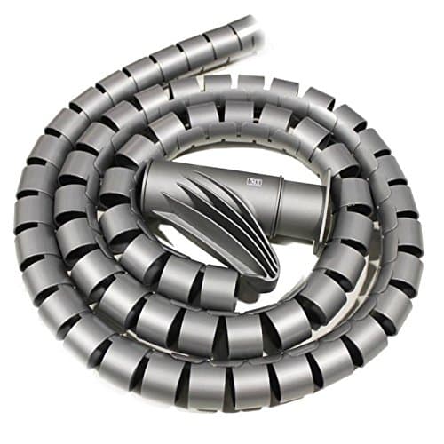 SKIN4GADGETS MX Professional Wire Mesh Easy Cable Cover Organizer (34mm, 1.5m, Grey)