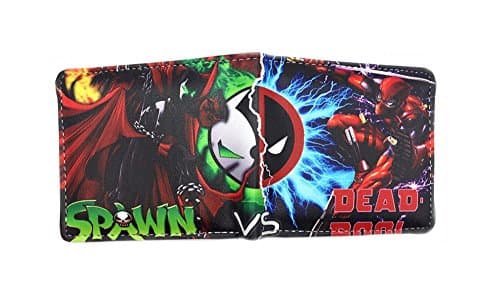 Movie Deadpool Vs. Spawn Mens Boys Wallet In Gift Box from Outlander