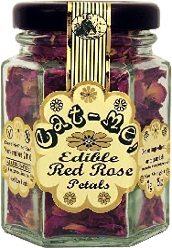 Edible Small Red Rose Petals - 1.8litre