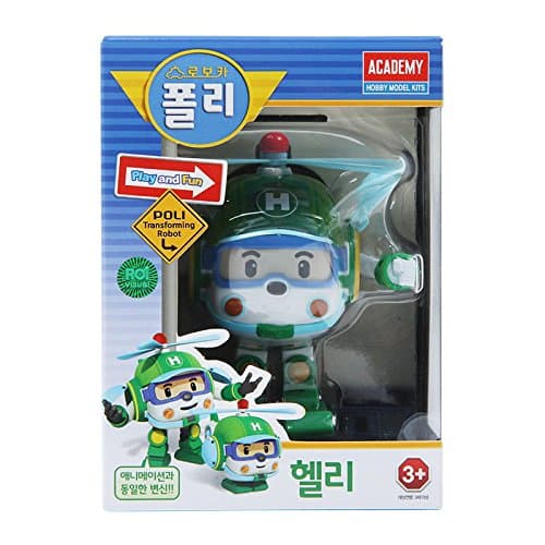 Action Figures Transformer Robocar Poli Robot Transformers Toys Gift-Helly