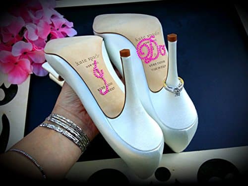 Wedding " I Do", "Me Too", "Team Bride" Shoe Stickers