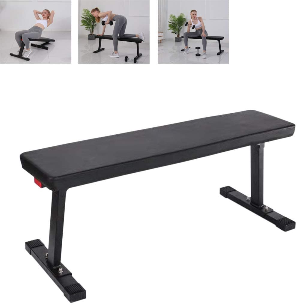 Capacity Weight Bench Strength Training Benches for Weight Training And Abdominal training, Sit Up Bench (Black)