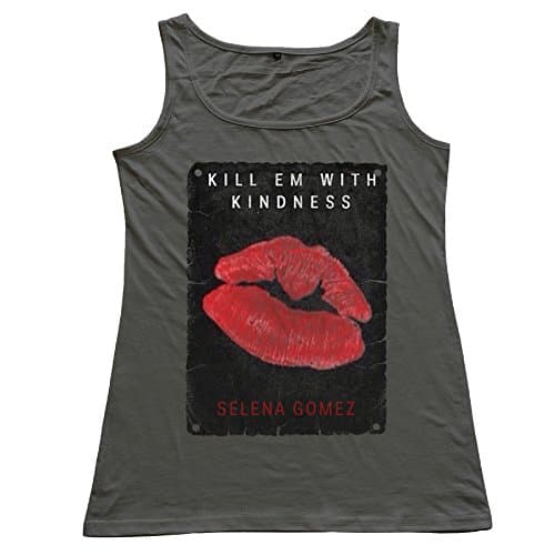 Women's Selena Gomez - Kill Em With Kindness Tank Top.