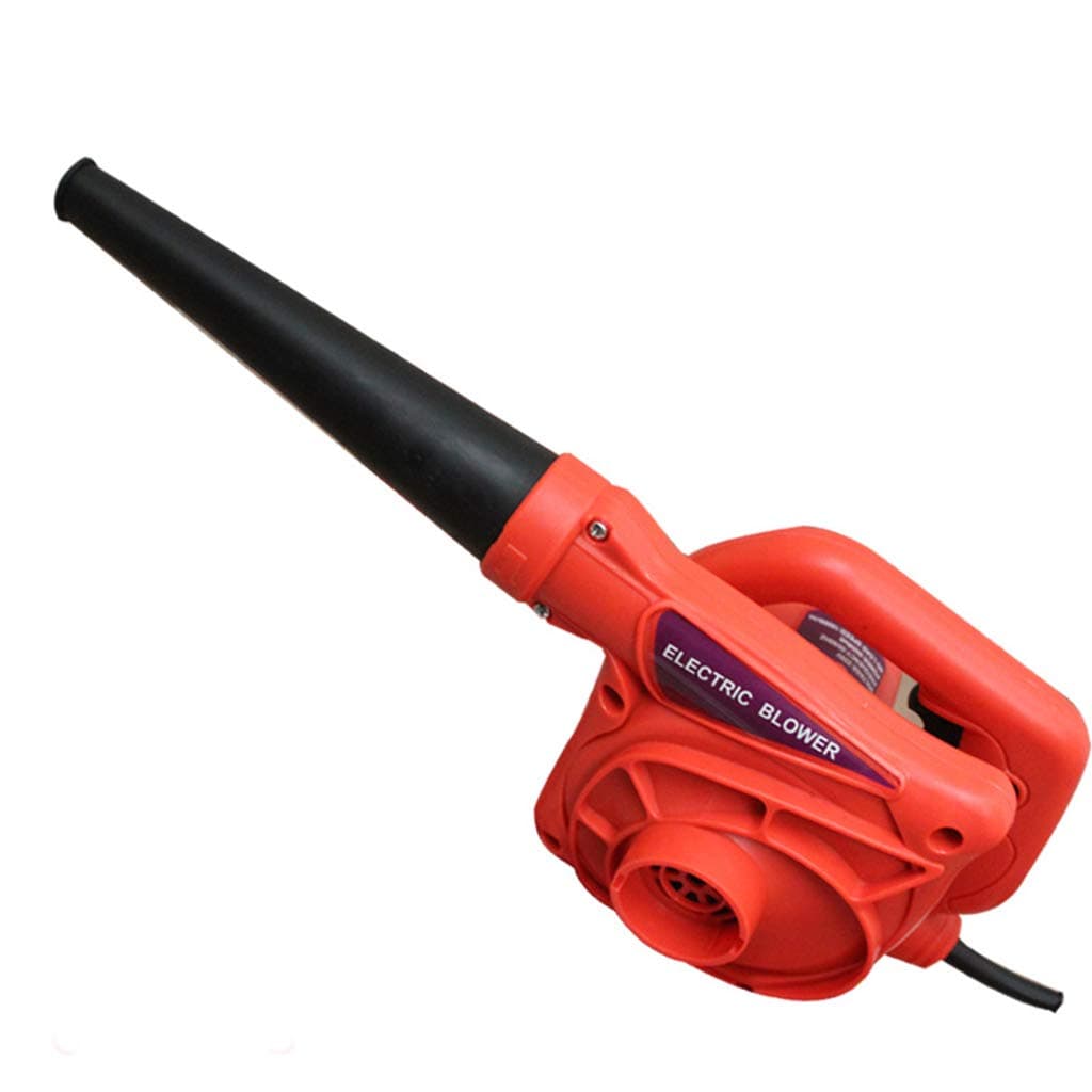 sxyp Lithium Wired Leaf Blower (Small And Handy, Without Battery And Charger) Red, Quality Electric Air Blower Vaccuum Duster Inflator Air Dust Blower Electric Inflator 800w