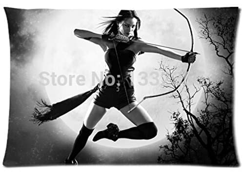 Anime pillow case caver Sin City Theme Pillow Case Jessica Alba & Bruce Willis Painting Pillowcases 20*30 Inches Pillow Cover