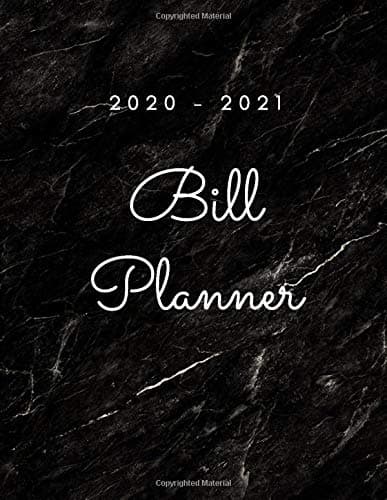 Bill Planner 2020-2021: monthly and weekly budget planner with 2 Year Calendar 2020-2021 | income paycheck tracker, money Weekly expense tracker ,pay ... save money for mom (Paycheck budget tracker)