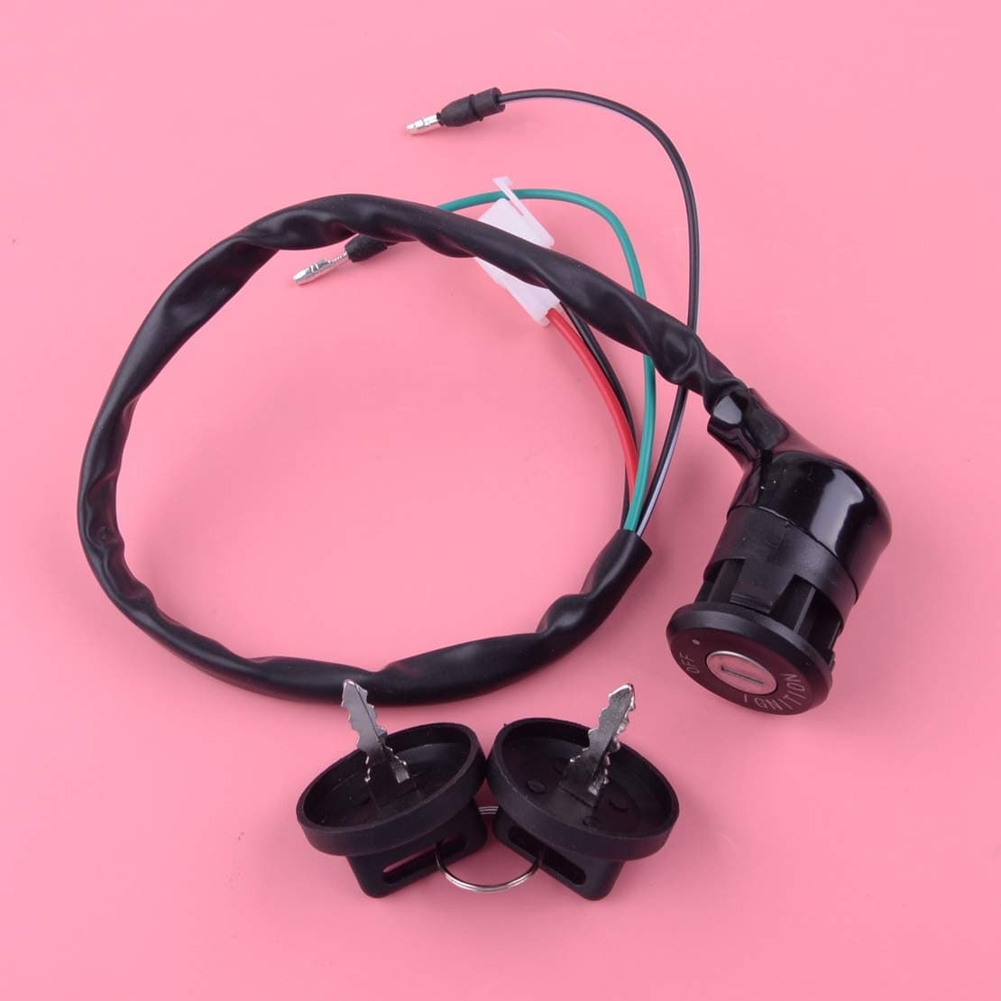 53cm Motorcycle Ignition Switch With 2 Keys Replacement Fit For Honda ATC250ES Big Red 1985 1986 1987