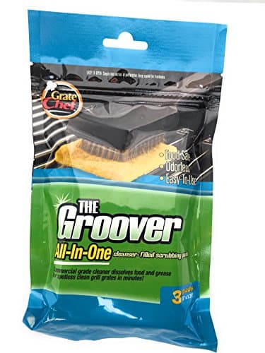 Grate Chef Groover (2-Pack) – Commercial Grade Barbecue Grill Cleaner