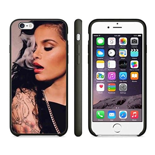 Kehlani Smoke Case Cover Your iPhone 6 Case and iPhone 6S Case ( Black Hard Plastic )