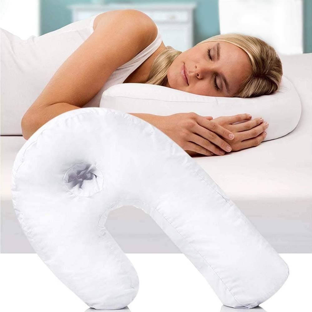 UMYMAYDO1 New Side Sleeper Pro Neck & Back Cushion: Keeps Your Throat/Spine While Sleeping Furnishing